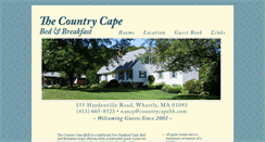 Desktop Screenshot of countrycapebb.com